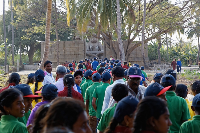 Hampi-Statue de Narasimha-001
